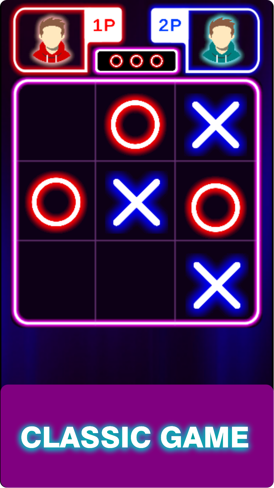 Tic Tac Toe Home : 2 Player XO स्क्रीनशॉट 1