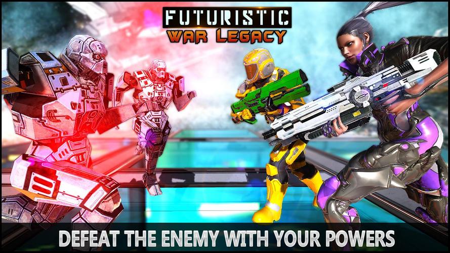 Futuristic War Robots Legacy Ảnh chụp màn hình 1