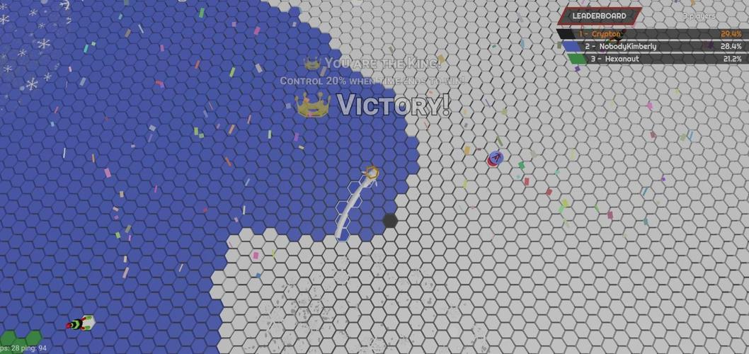Schermata hexanaut.io 2