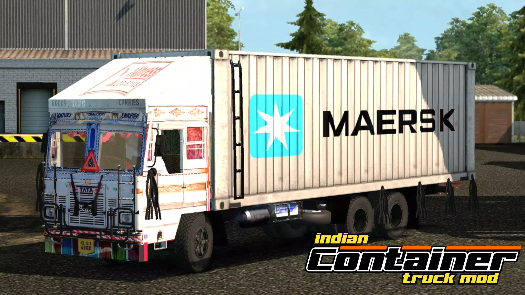 Indian Container Truck Mod スクリーンショット 0