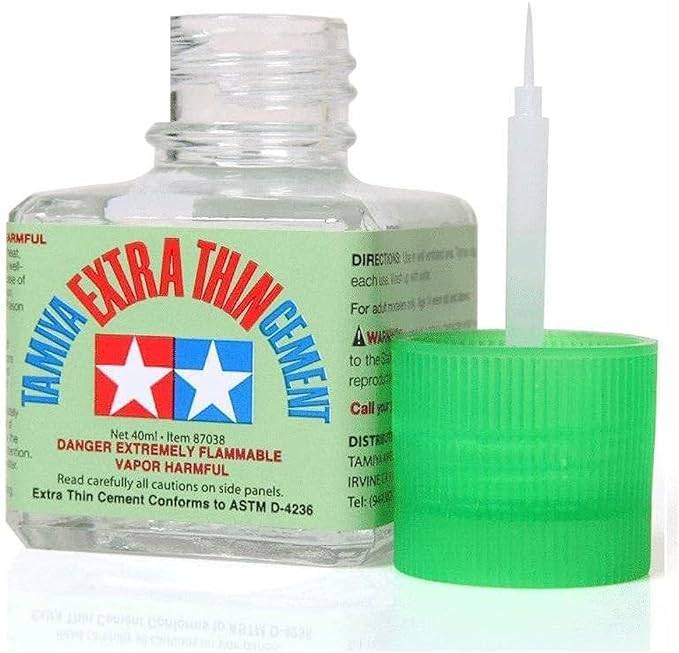 Tamiya 87038 အပိုပါးလွှာသောဘိလပ်မြေကော်ပုံသည် 40ML