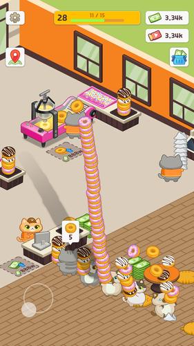 Cat diner: Franchise tycoon 螢幕截圖 3