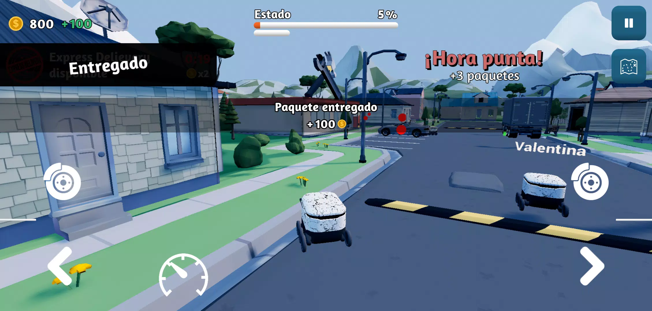Delivery Bots 螢幕截圖 3