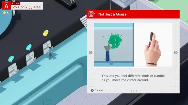 Nintendo Switch 2歡迎旅行屏幕截圖