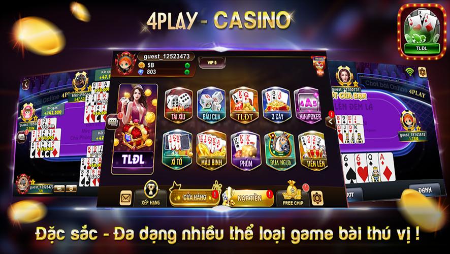 4Play - Tien Len Dem La Online 螢幕截圖 0