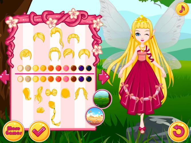 Fairy Dress Up - Girls Games Скриншот 0