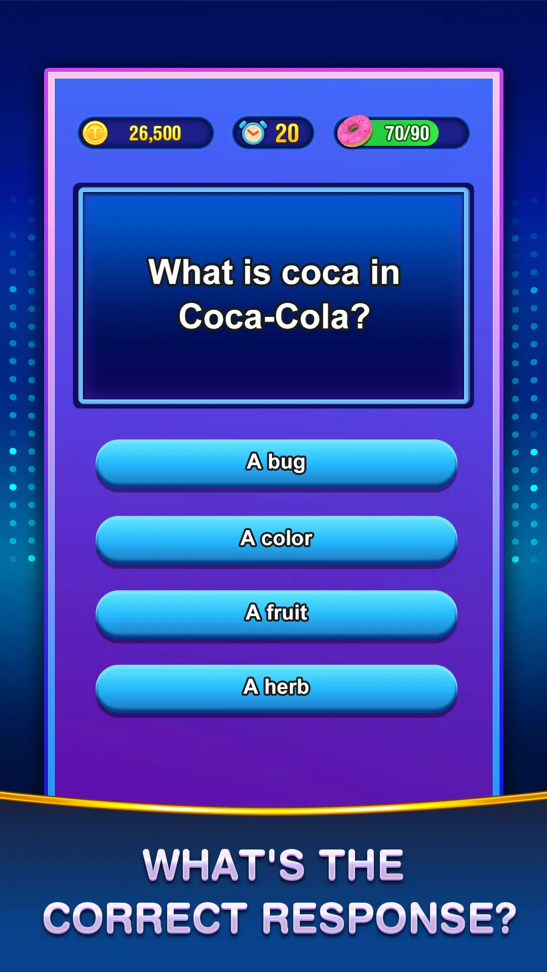 Trivia Crush Captura de tela 2