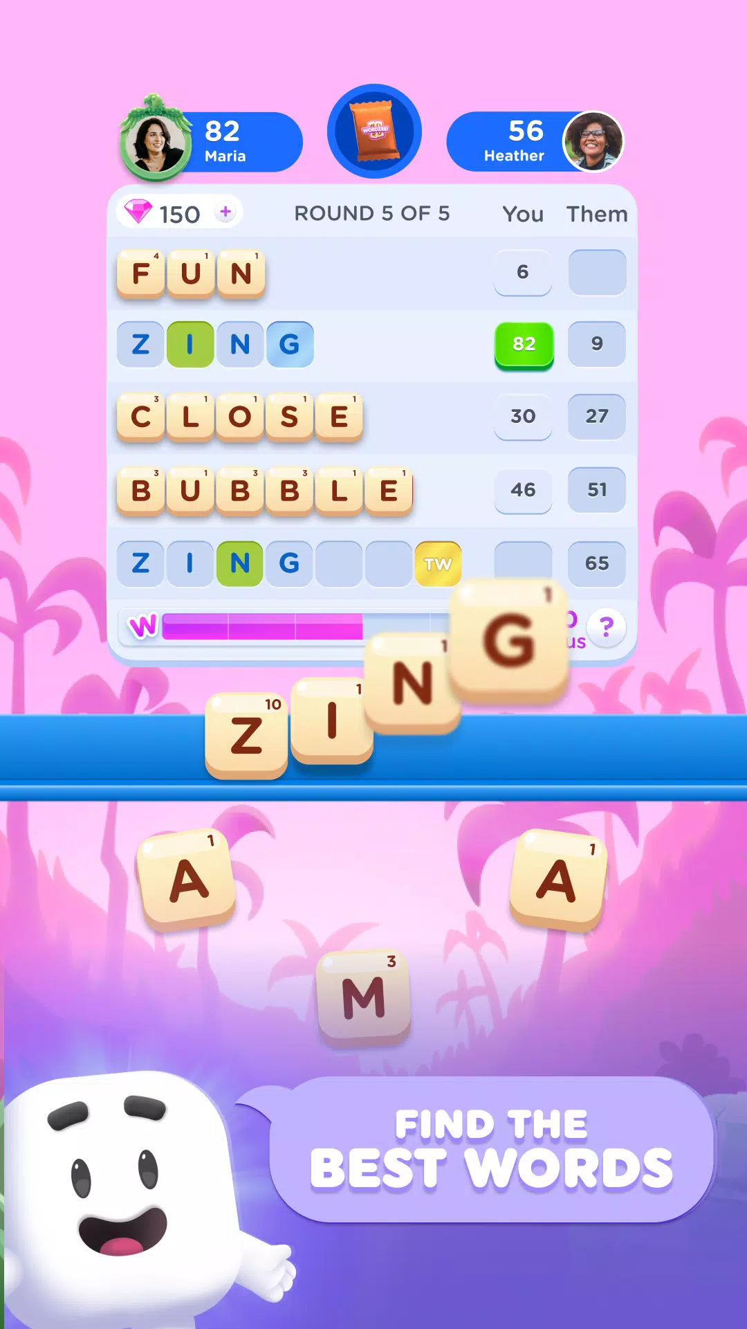 Wordzee! - Social Word Game Скриншот 0