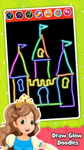 Princess Coloring Zrzut ekranu 1
