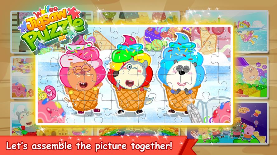Wolfoo Jigsaw Puzzle Tangkapan skrin 2