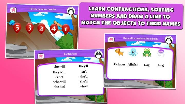 Panda 1st-Grade Learning Games ဖန်သားပြင်ဓာတ်ပုံ 2