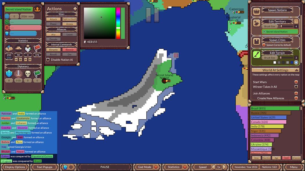 Ages of Conflict World War Sim Mod Capture d'écran 3