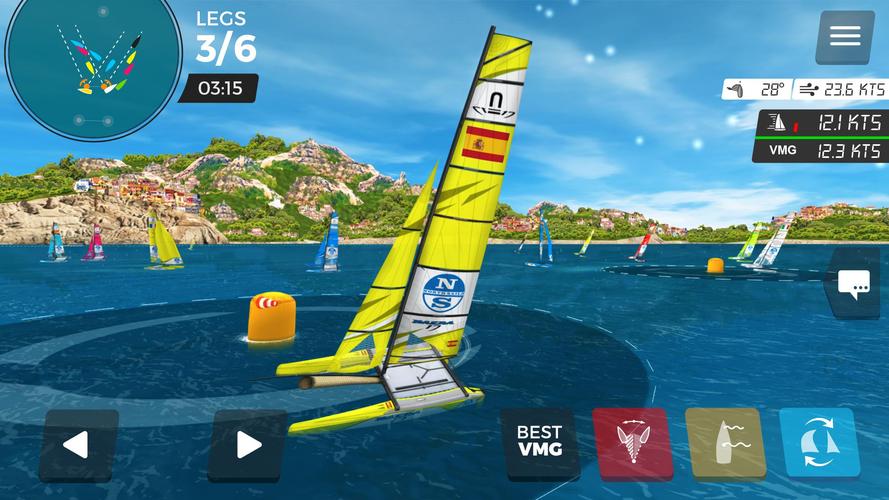 Virtual Regatta Inshore Screenshot 2