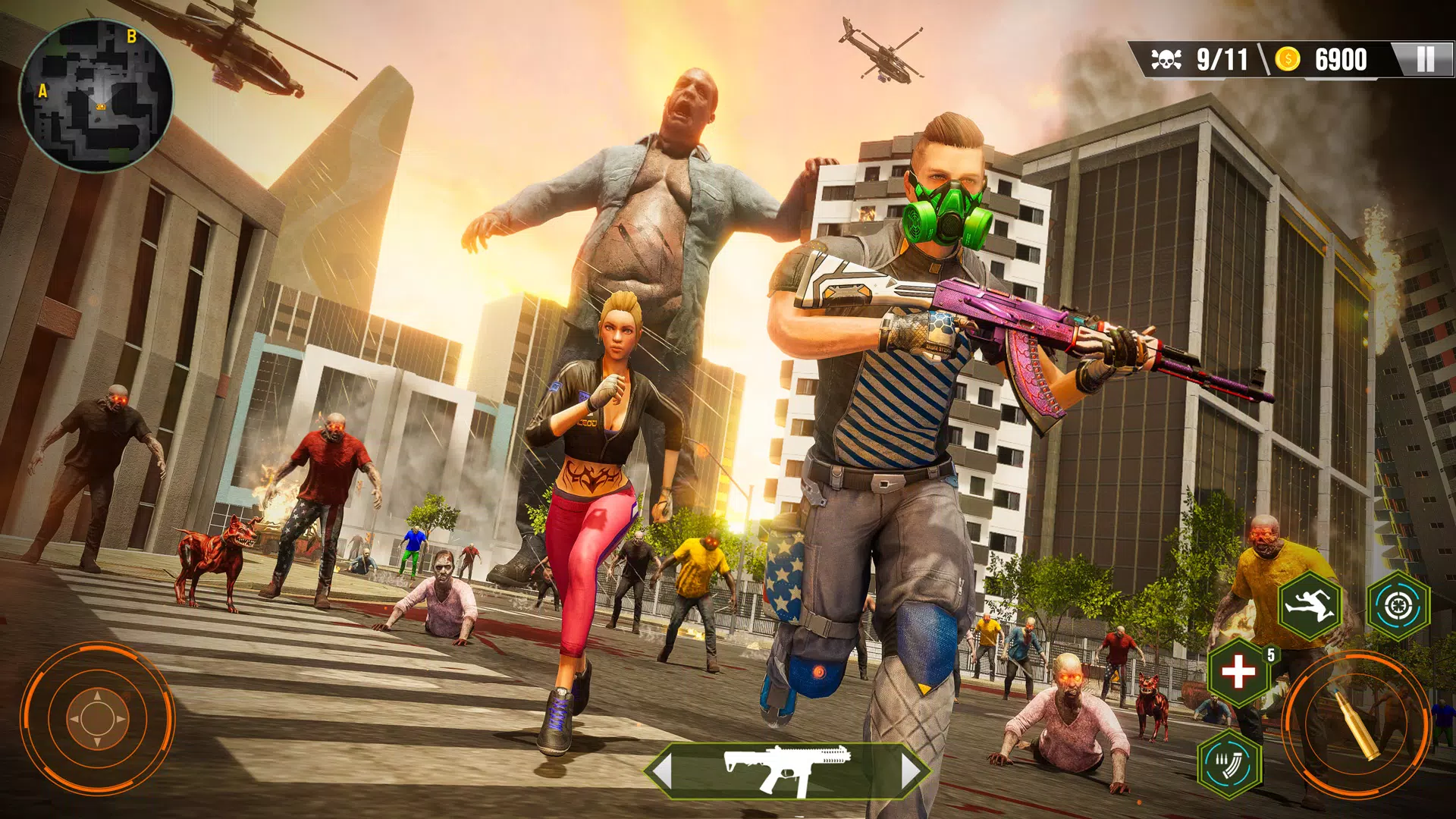 Dead Zombie Gun Shooter Games 스크린샷 0