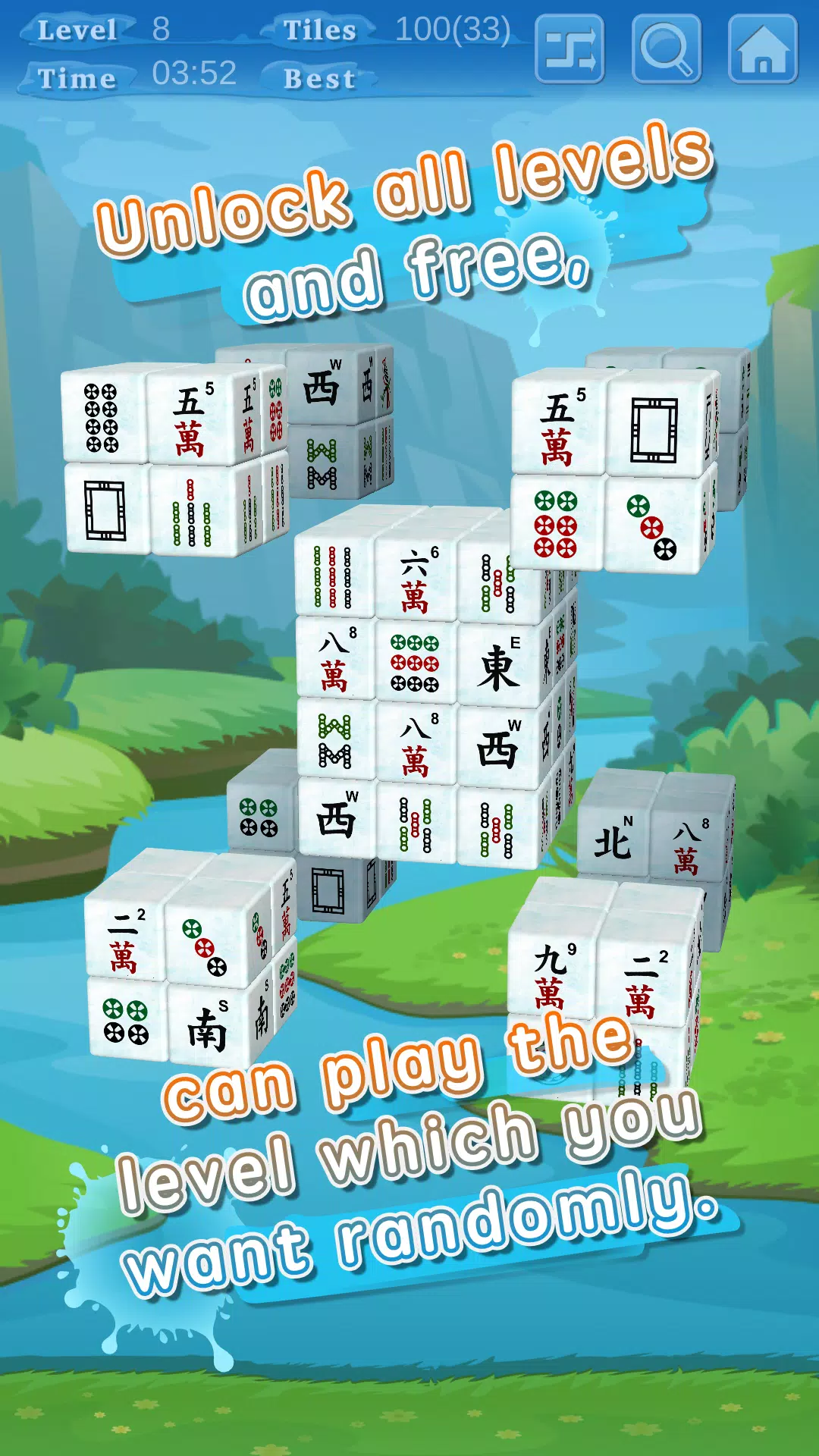Stacker Mahjong 3D 螢幕截圖 2