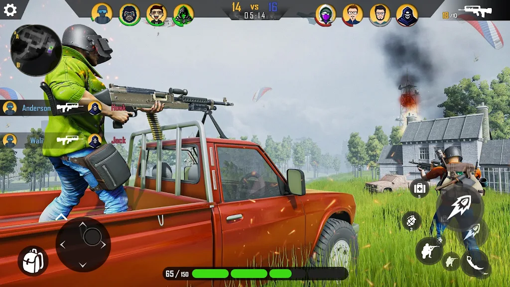 Critical Action Gun Games 螢幕截圖 1