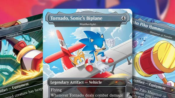 ESCLUSIVO: Sonic the Hedgehog si accede in New Magic: The Gathering Crossover