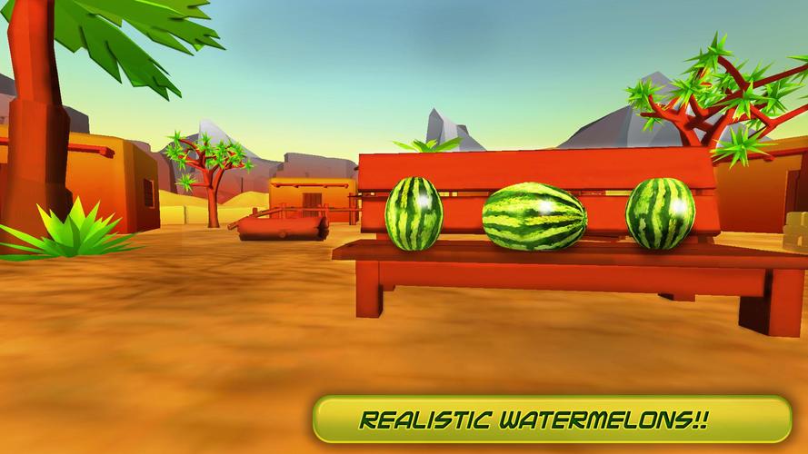 Watermelon Shooting : Archery Captura de tela 1