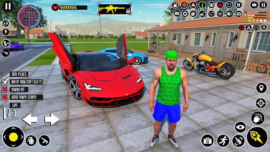 City Gangster Game Grand Mafia Captura de pantalla 1