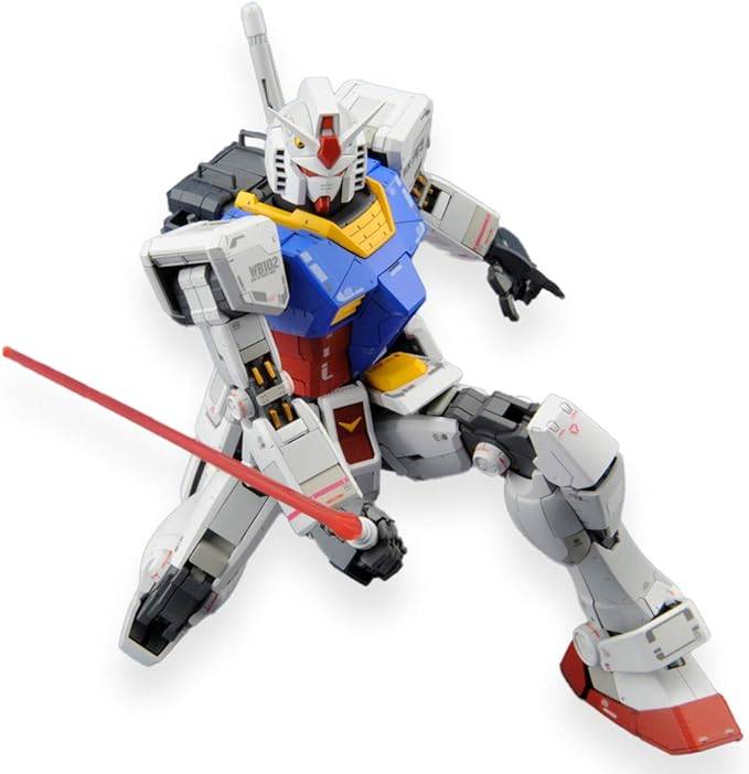 Bandai Hobby Mg Gundam Rx-78-2 ဗားရှင်း 3.0 အရေးယူမှုပုံ Model Kit