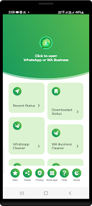 Status Saver & Cleaner ဖန်သားပြင်ဓာတ်ပုံ 0
