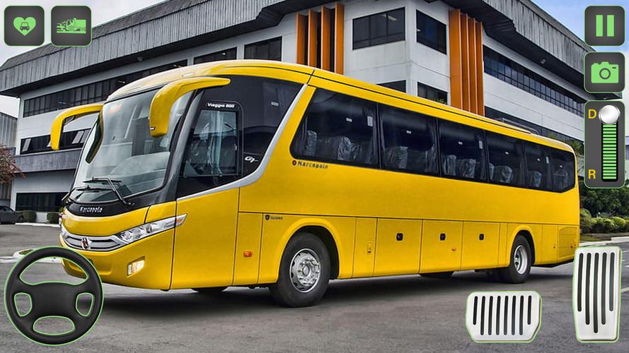 Coach Bus Simulator 3d Offline Schermafbeelding 1