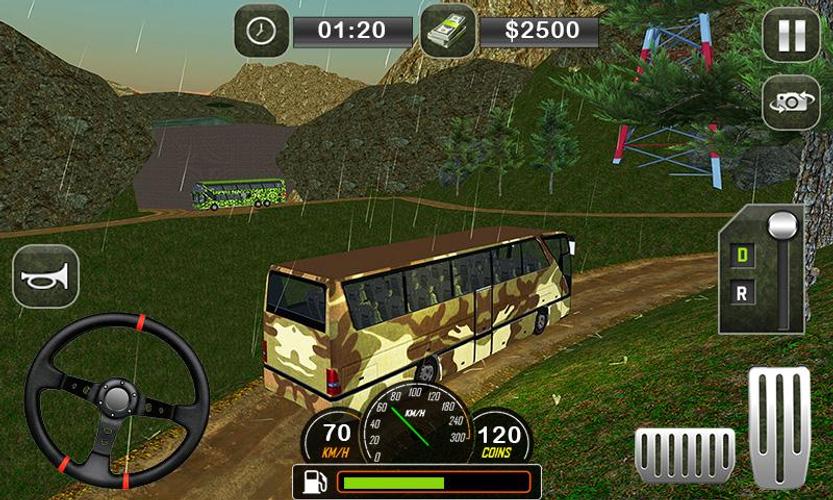 Army Bus Transporter Coach Fun スクリーンショット 2
