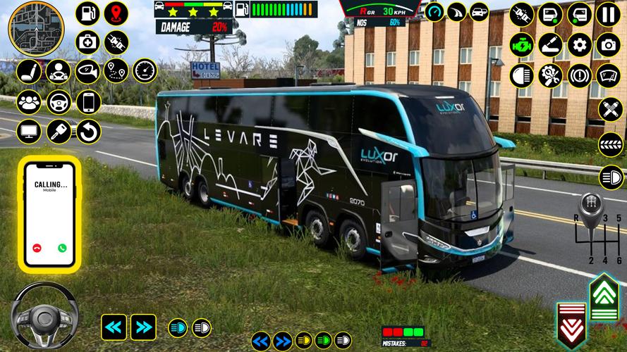 Bus Games 2023 Coach Bus Game Zrzut ekranu 3