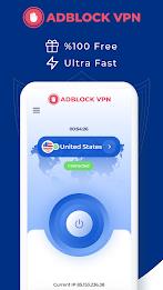 Adblock VPN - Get Adblock IP 螢幕截圖 0