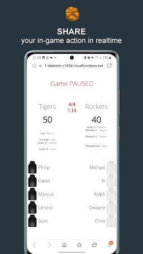 Statastic Basketball Tracker应用截图第3张