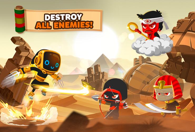 Ninja Dash Run - Offline Game Capture d'écran 3