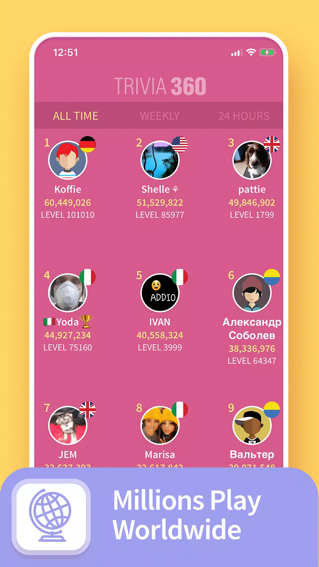 TRIVIA 360 스크린샷 3