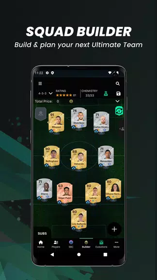 FUTBIN 24 Database & Draft应用截图第2张