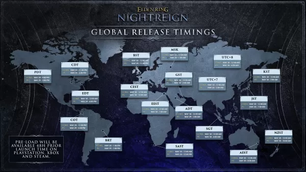 Elden Ring Nightreign: Global Relection Times သည်မိတ်ဆက်ခဲ့သည်