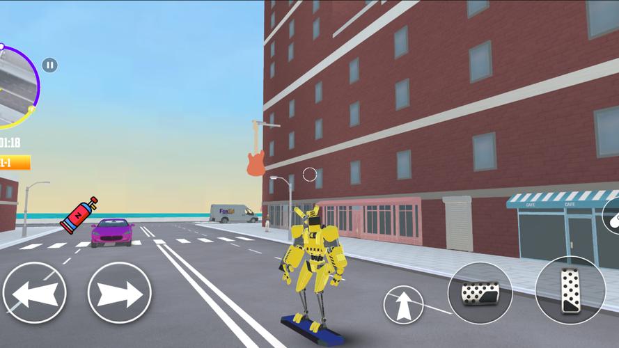 Schermata IRON NINJA Robot Adventures 2