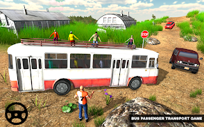 Bus Simulator Coach Drive Game Ekran Görüntüsü 2