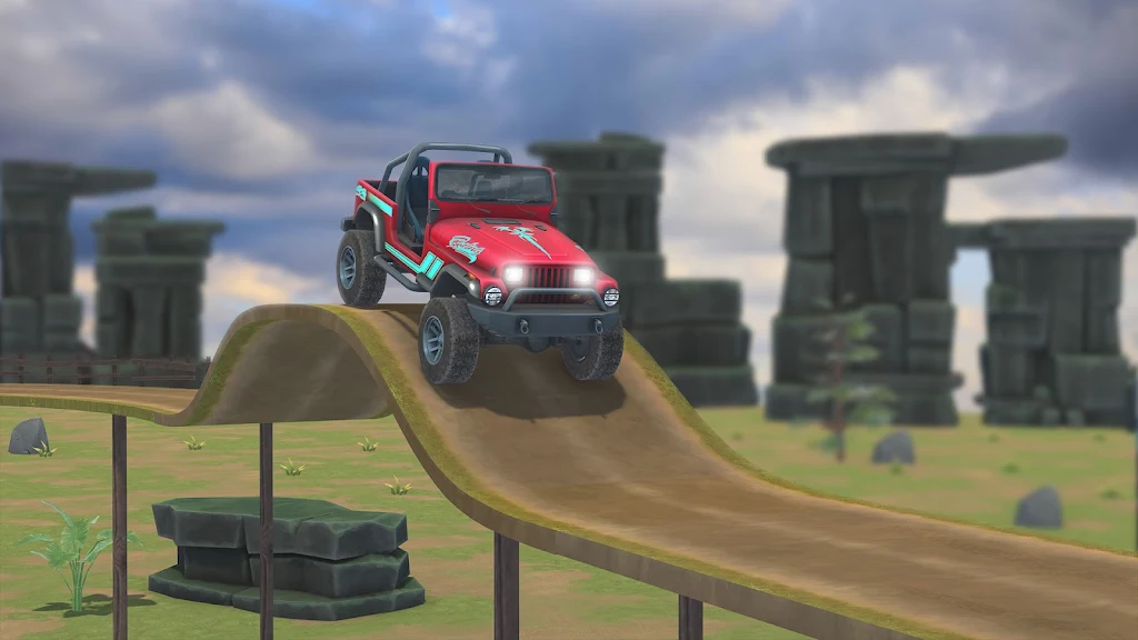 Mountain Hill Offroad Parking Скриншот 0