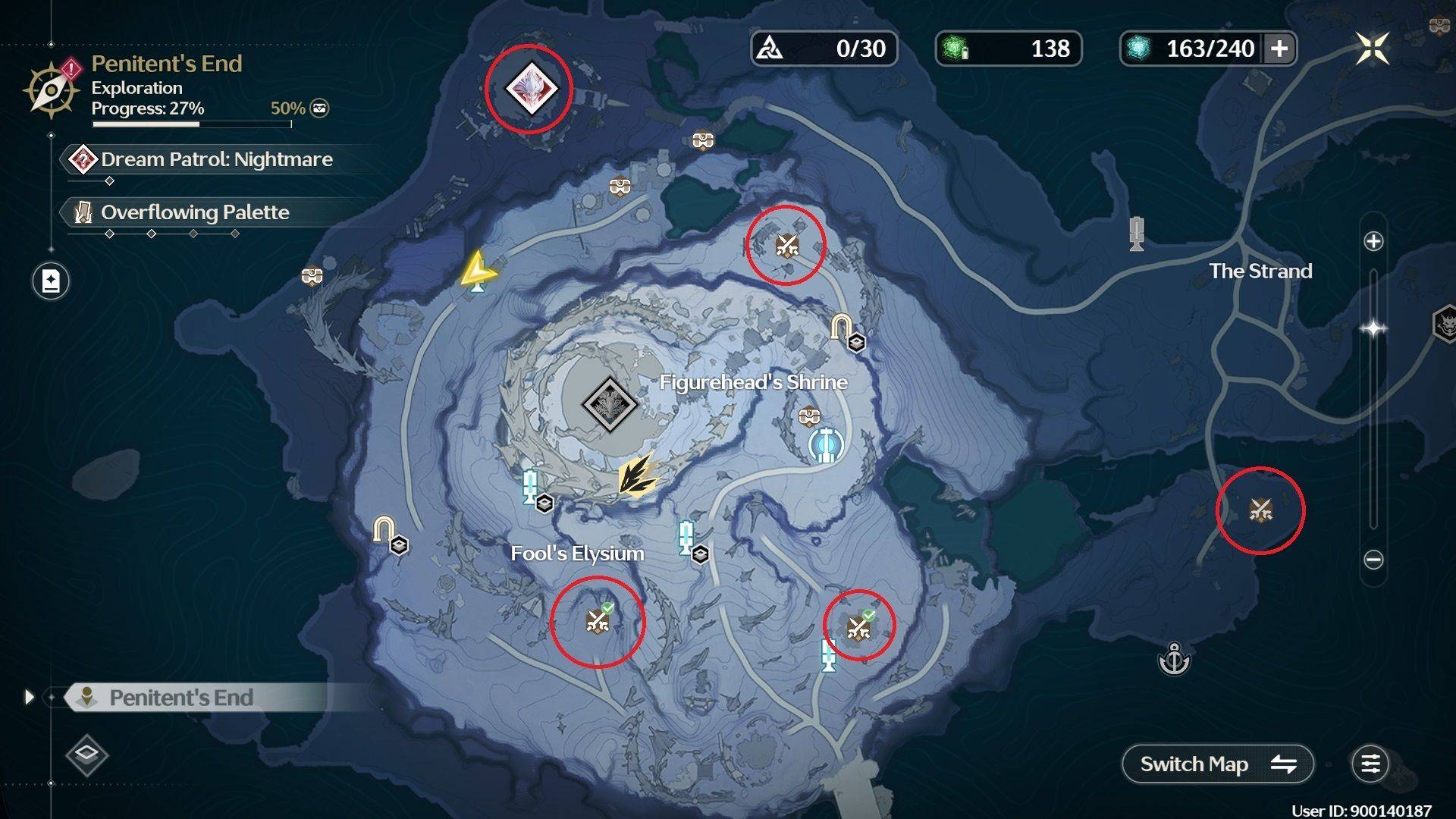 Nightmare Crownless location in Wuthering Waves