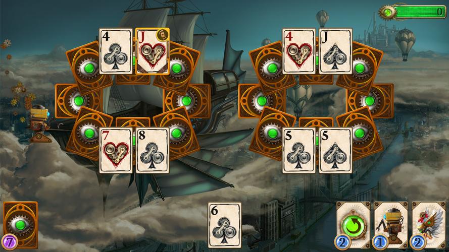 Steampunk Solitaire Captura de tela 3