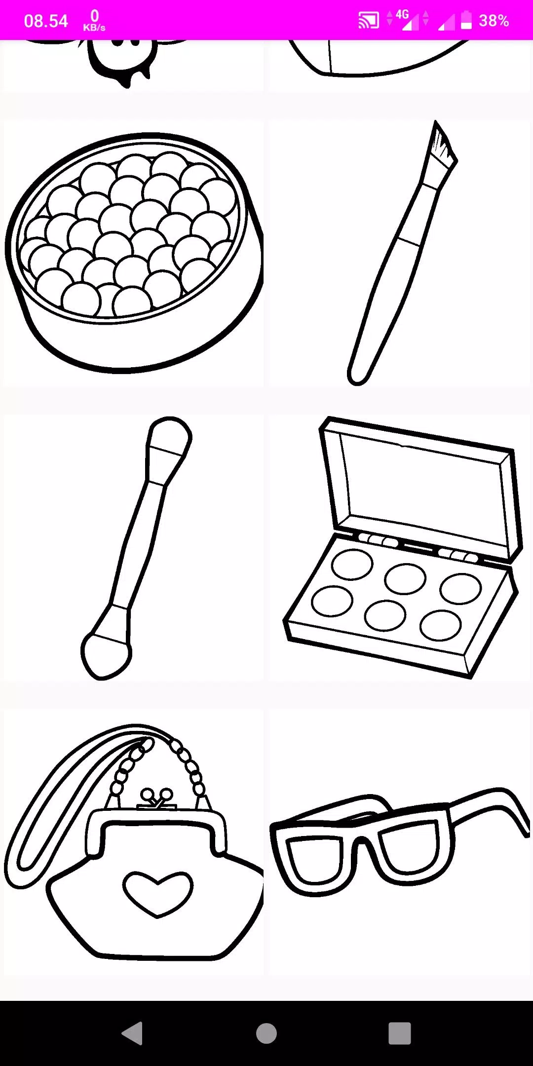 Coloring Beauty Cosmetics 螢幕截圖 2