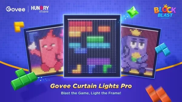 블록블래스트 x 고비, 아이코닉 퍼즐과 앰비언트 조명 결합