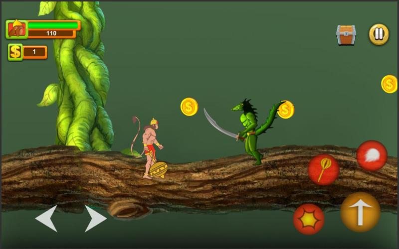 Hanuman Adventure Indian game 螢幕截圖 2