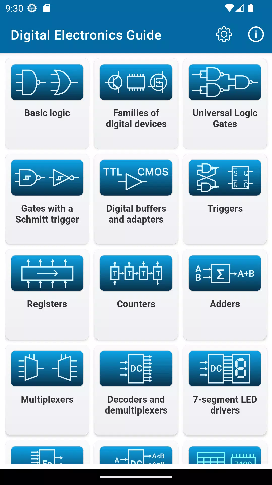 Digital Electronics Guide スクリーンショット 0