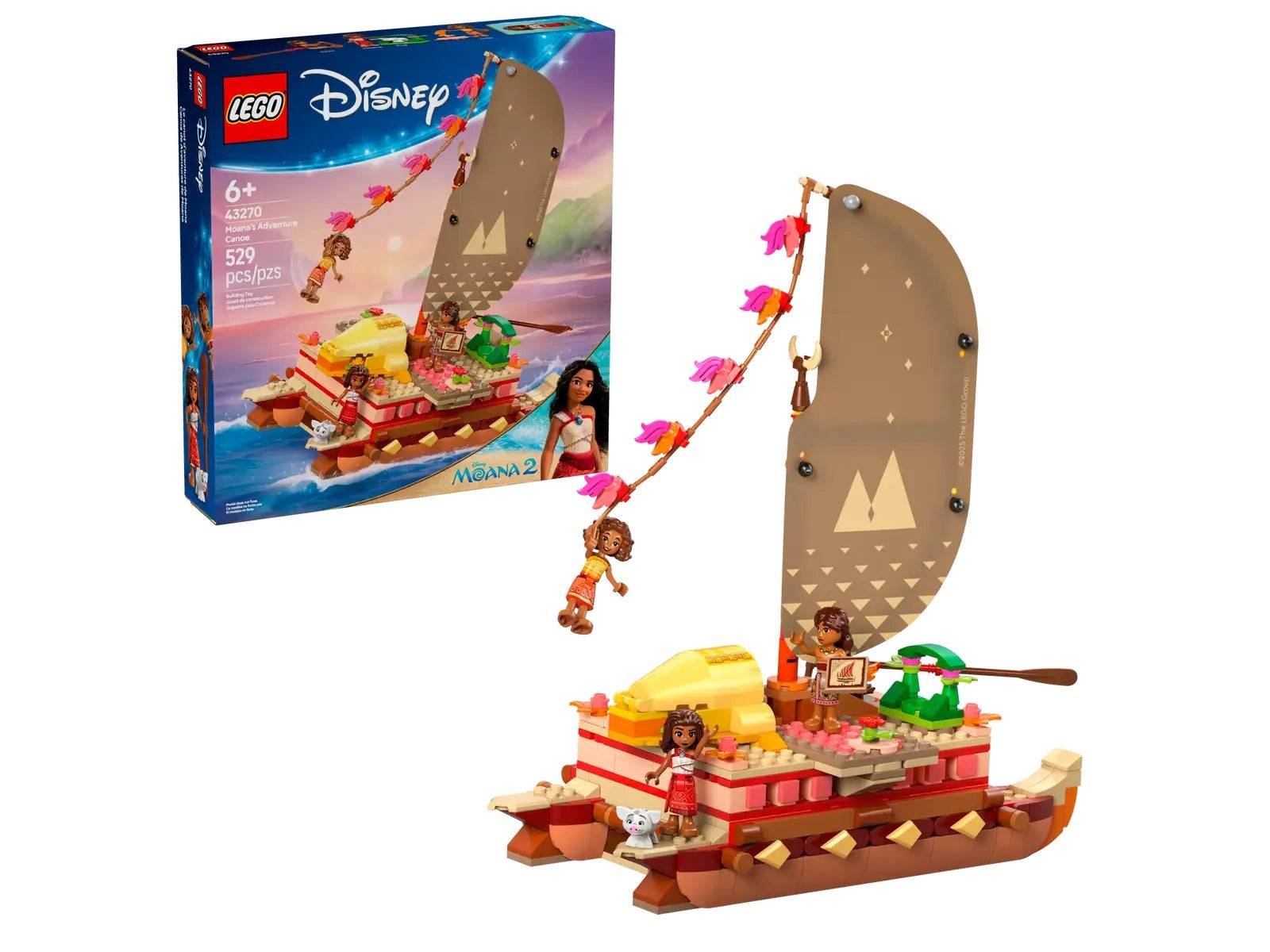樂高莫阿納(Lego Moana)的冒險獨木舟