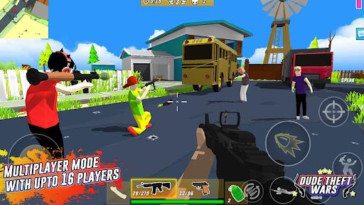 Dude Theft Wars Shooting Games Ảnh chụp màn hình 0