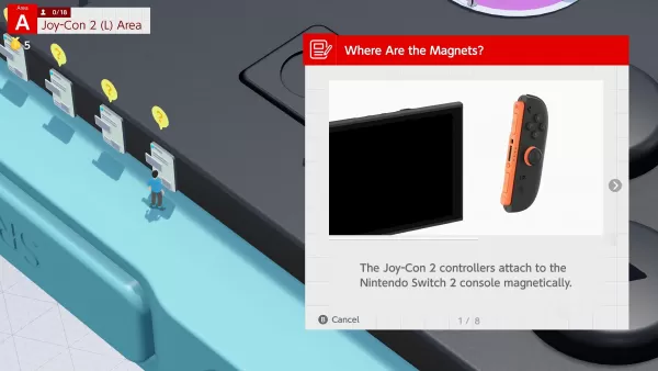 Nintendo Switch 2歡迎旅行屏幕截圖