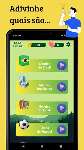 Quiz Brasil Ảnh chụp màn hình 1