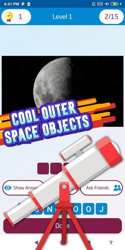space quiz games ภาพหน้าจอ 3