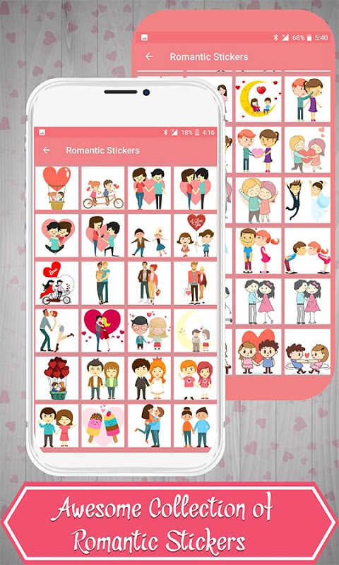 Love Stickers and Free Stickers - WAStickers স্ক্রিনশট 1