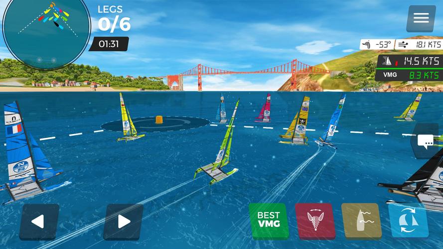 Virtual Regatta Inshore Screenshot 1